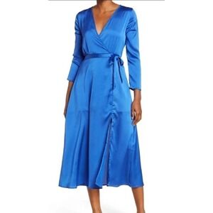 NSR Women's Blue Maxi Dress